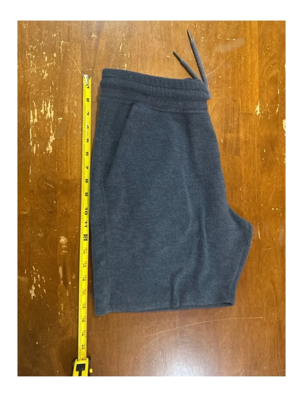 Old Navy Men’s Blue Terry Drawstring Athletic Shorts Size Medium